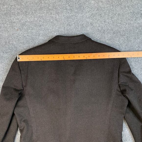 Arnold Brant Blazer Mens 44 Dark Brown Colombo Cashmere and Mink Paisley Jacket - Picture 10 of 13